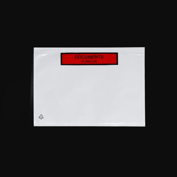 Markable document envelope bag plastic bag