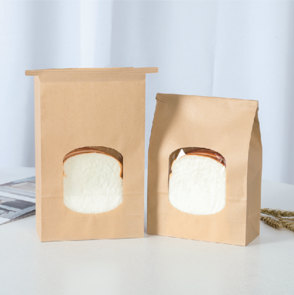 Window bread packaging bag Window bread packaging bag
