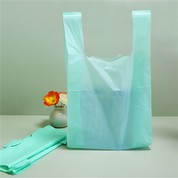 Bolsa de compras de plástico biodegradable